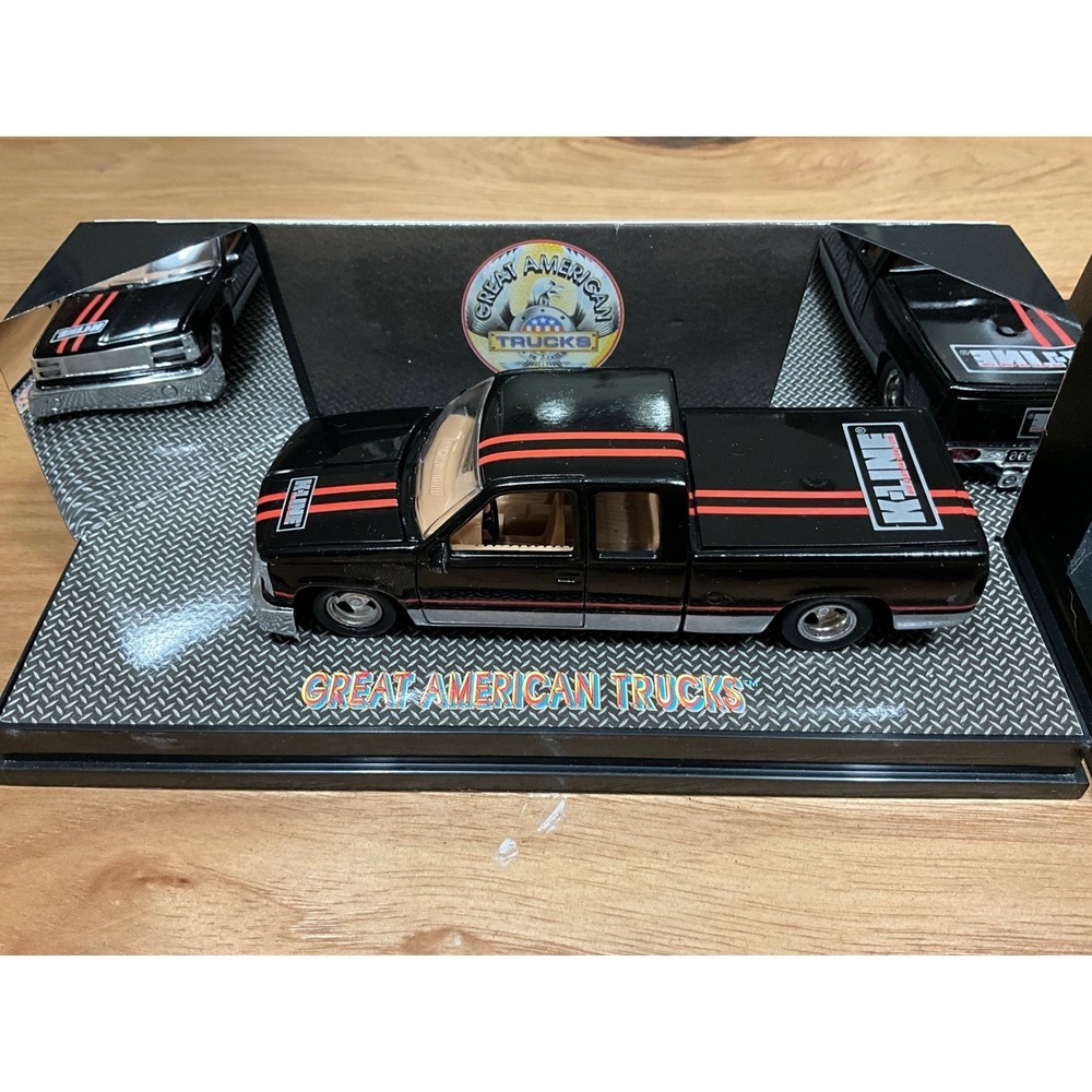 K-Line Great American Trucks Diecast Collection Set of 6 check pic missing tire - Picture 3 of 9